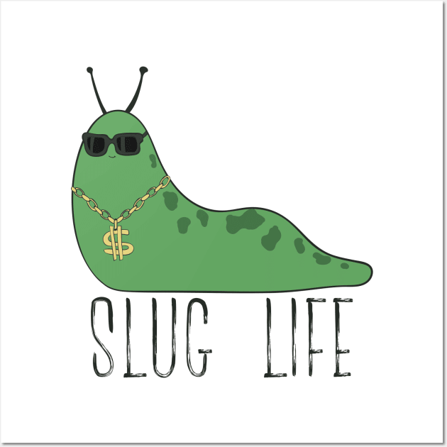 Slug Life Wall Art by Dreamy Panda Designs